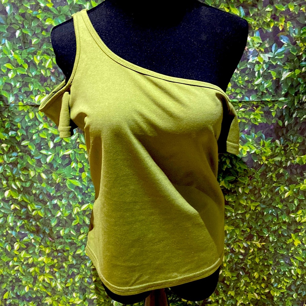 Spring green clear cut clean SHEIN shirt